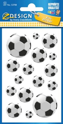 Naklejki Z-Design football 3/16/48 papierowe