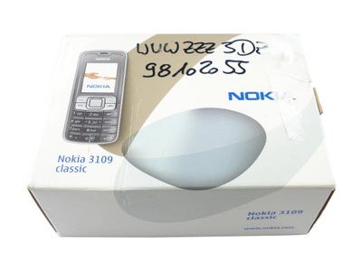 100% ORYGINALNA BDB NOKIA 3109 CLASSIC RM-274