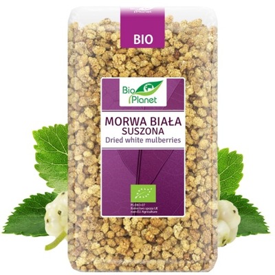 Bio Planet Morwa biała suszona BIO 1kg