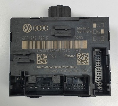 Модуль двері лівий перед audi a6 c6 4f0959793r фото №1