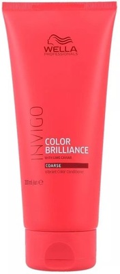 Wella Invigo Color Brilliance Odżywka Ochrona Koloru Włosy Farbowane Grube