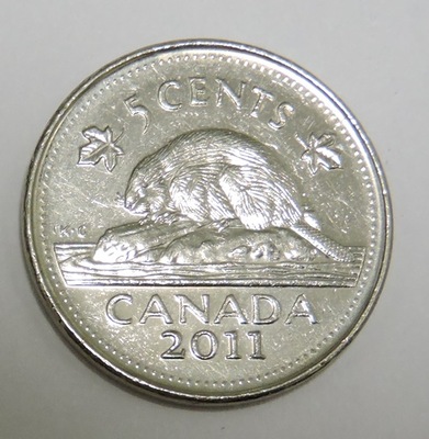 KANADA 5 cents 2011