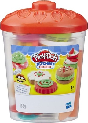 PLAY-DOH CIASTOLINA SŁOIK CIASTECZEK HASBRO E2125