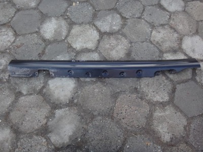 Молдинг порог левая пороги bmw e46 schwarz фото №1