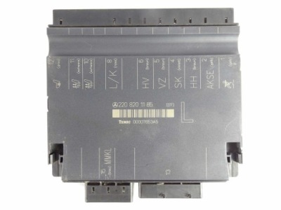 Mercedes s klasa w220 модуль сидіння лівий перед фото №1