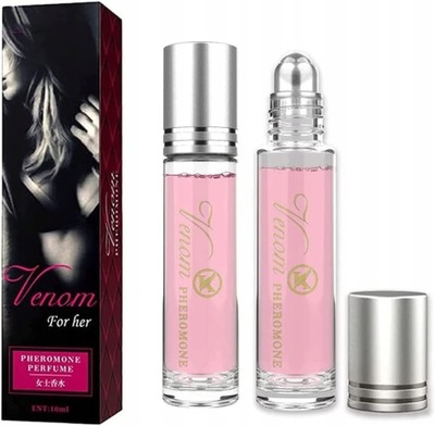 Perfumy w kulce z feromonami-Różowy