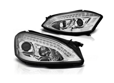 FAROS MERCEDES W221 S-KLASA 05-09 CROMO DIODO LUMINOSO LED AFS  