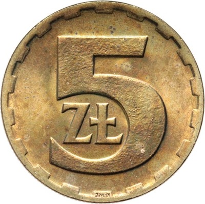 PRL, 5 złotych 1976