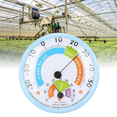 Miernik temperatury i wilgotności w szklarni