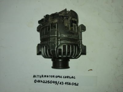 Генератор opel corsa c 0124225049 13156052 фото №1