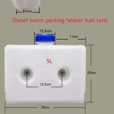 AIR HEATING PARKING HEATER DIESEL FUEL TANK DIESEL HEATER HEATER 5 L~46001  