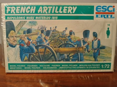 żołnierzyki 1:72 ESCI P234 French artillery 1815 Napoleonic wars Waterloo