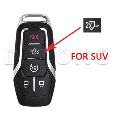 DATONG WORLD CAR REMOTE KEY CASE PARA FORD EDGE MONDEO MUSTANG 5 BUTT~53994  