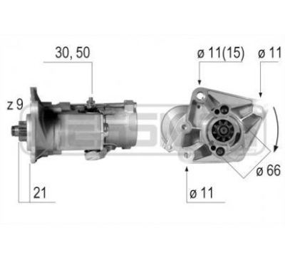Era messmer стартер land rover фото №1