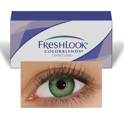 Soczewki Freshlook COLORBLENDS 2 szt -5.00 Brown