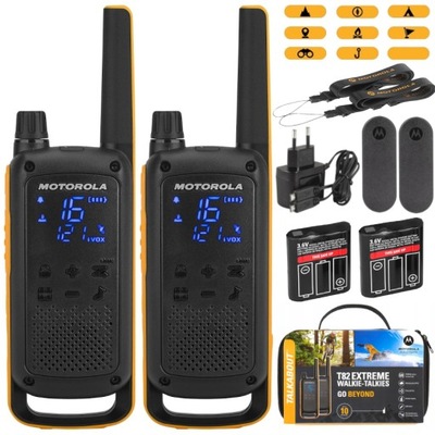 Radiotelefony Motorola T82 EXTREME walkie talkie