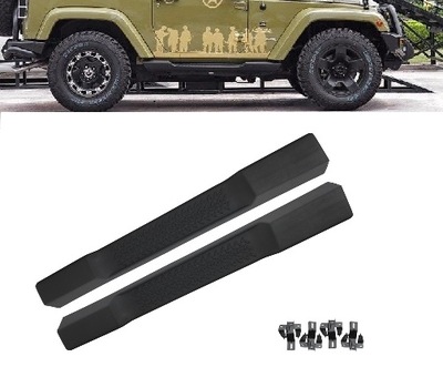 ESCALONES PARA UMBRALES JEEP WRANGLER RUBICON JK (07-17)  