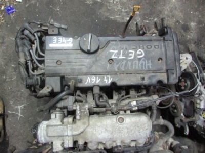 Двигатель hyudai getz kia 1.4 16v g4ee фото №1