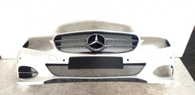 Mercedes w212 рестайлінг  бампер перед решітка радіатора решітка радіатора ґрати абсорбер датчики фото №1
