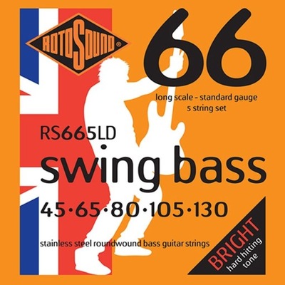Struny ROTOSOUND RS665LD Swing Bass 5str (45-130)