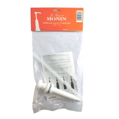 Monin Pompka do syropów 5 ml GLASS 0,7 litra