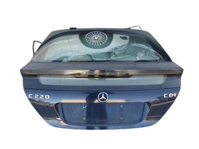 Крышка багажника задняя багажника mercedes w203 coupe c220 фото №1