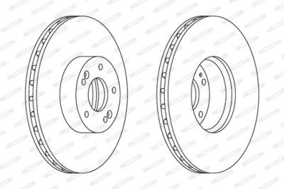 Диск тормозная premier ddf1631c-1 фото №1