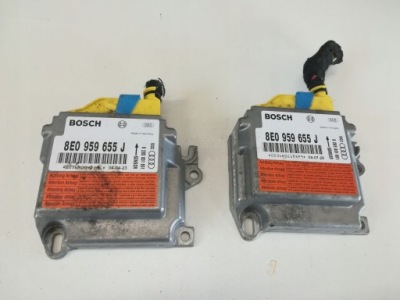 Датчик удара датчик air bag модуль audi a4 b6 фото №1
