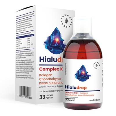 Aura Herbals Hialudrop Kolagen Kwas Hialuronowy