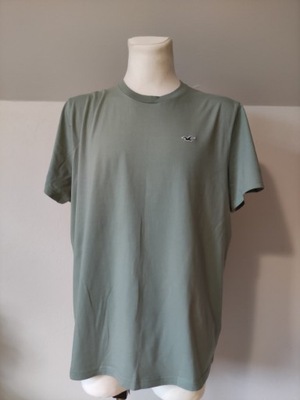 Hollister t-shirt bawełniany koszulka męska basic XXL