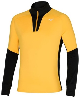 MIZUNO Bluza do biegania Warmalite HZ Yellow- XL