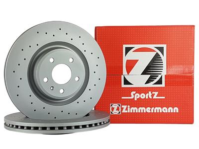 Zimmermann sport гальмівні диски перед dacia logan 260mm 470.2416.52 фото №1