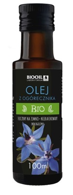 Olej z ogórecznika tłoczony na zimno bio 100 ml biooil