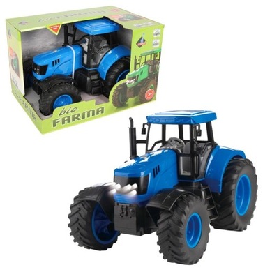 Traktor duży niebieski Askato