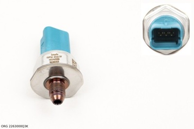 Оригінальний номер датчик тиску пального renault clio iv 1.2 tce 2263000q3k 166380783r фото №1