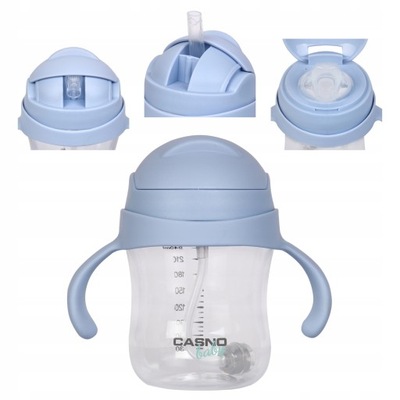 Butelka dla dzieci niemowląt Casno Baby 240 ml 6m
