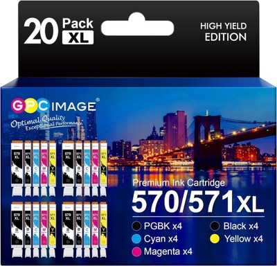 Tusz GPC IMAGE 570571multipackXL do Canon zestaw
