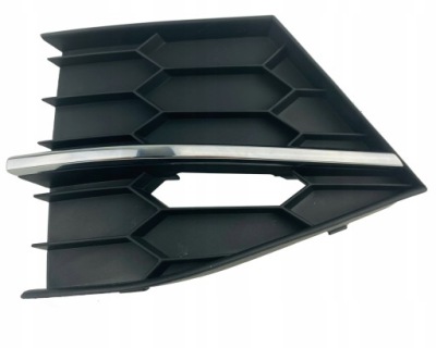 Skoda superb 2015- решётка радиатора w бампер левая с хром фото №1