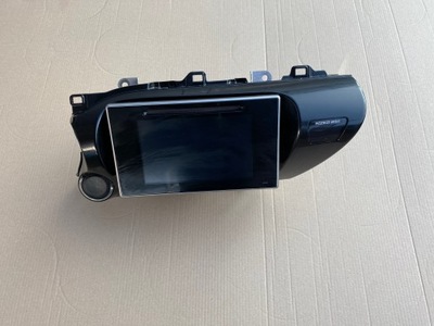 Навигация радио панель do toyota hilux 86140-0k620 фото №1