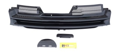 Решітка радіатора / решітка радіатора чорний блиск vw golf mk5 v 03-09 фото №1