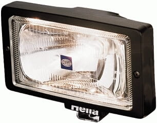 HALÓGENO DE DIODO LUMINOSOS FARO HELLA JUMBO 220 BLACK  