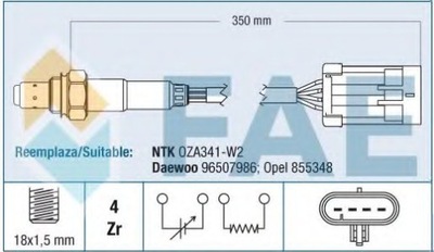 SONDA LAMBDA DAEWOO  