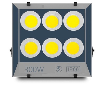 ŽIBINTAS LED GARAZOWA 300W 230V ULICZNA WARSZTATOWA SUFITOWA HALOGENAS BUDOWLANY 