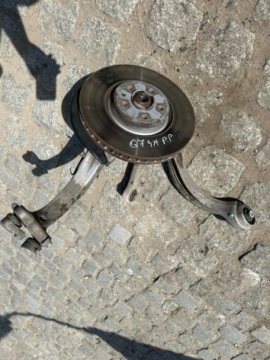 Подвеска поворотный кулак правый перед audi q7 4m 15+ фото №1