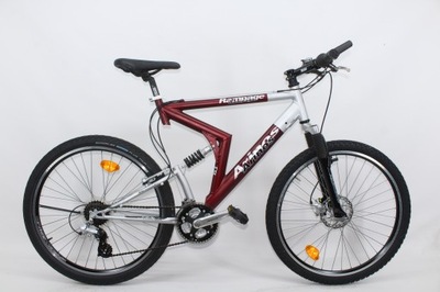 PIĘKNY ALU ROWER MTB ''ARINOS'' KOŁA 26'' 21 BIEGÓW AMORTYZOWANY