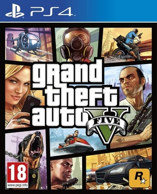 Grand Theft Auto GTA V Sony PlayStation 4 (PS4)