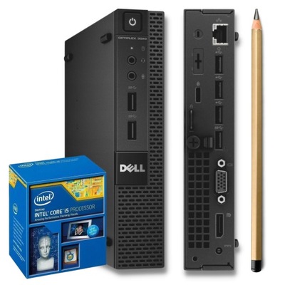 Mini PC počítač Dell Optiplex 3020 Micro i5 8GB 128GB SSD Windows 10 Pro