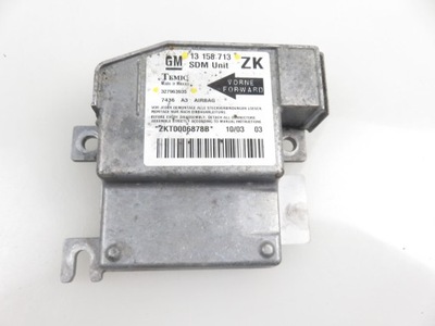 Модуль подушка безпеки opel meriva a x03 13158713 фото №1