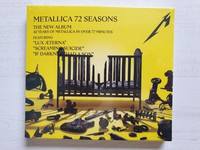 METALLICA - 72 Seasons (digipak) folia