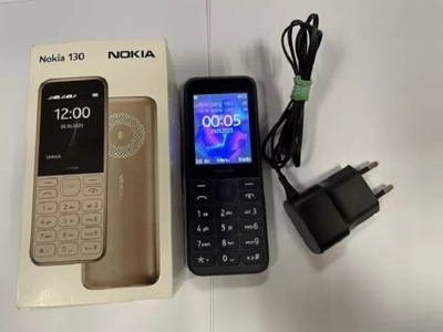 TELEFON NOKIA 130 DS 2023 KOMPLET ZADBANA